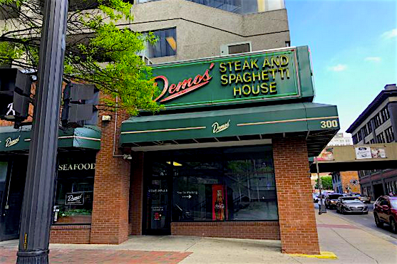 Demos' Closes Downtown Location